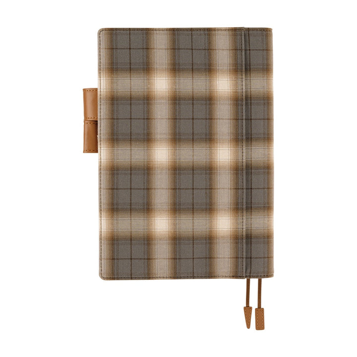 Hobonichi Techo 2026 - A5 Cover Only - Shirt Fabric: Foggy Plaid