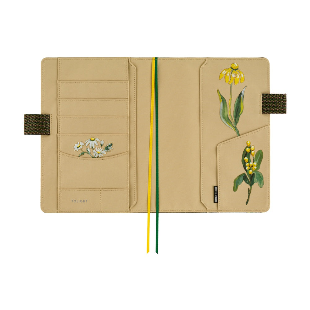 Hobonichi Techo 2026 - A5 Cover Only - Tolight: Garden of Botany