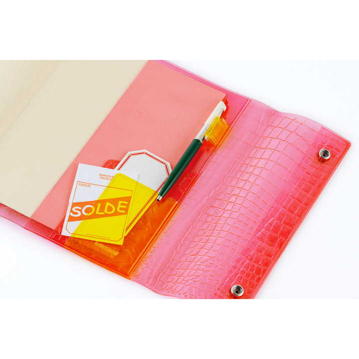 Hobonichi Techo 2027 - A5 Cover Only - Beautiful People: Nothing to Hide (Pink)