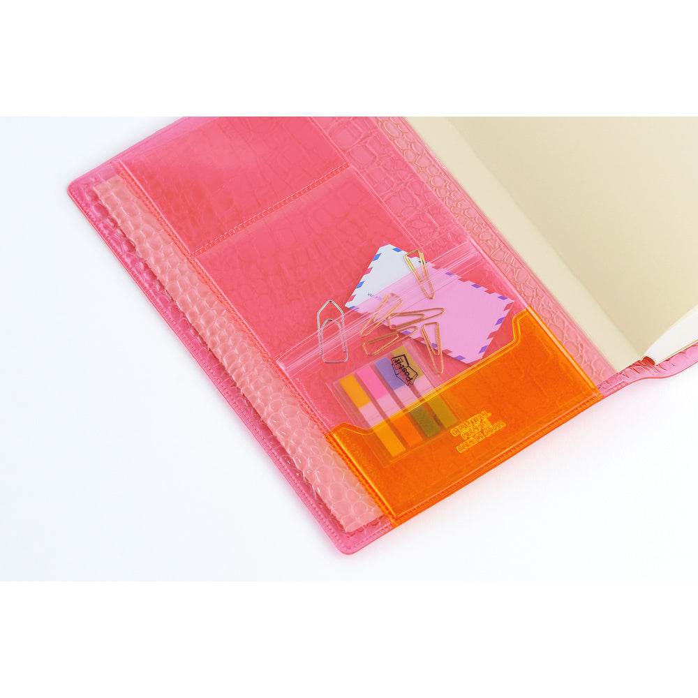 Hobonichi Techo 2027 - A5 Cover Only - Beautiful People: Nothing to Hide (Pink)