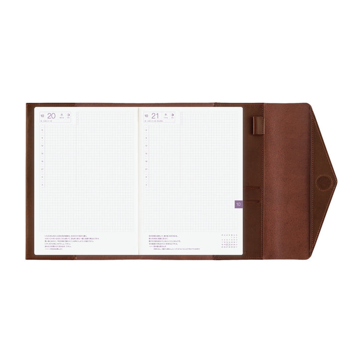 Hobonichi Techo 2027 - A5 Cover Only - Glow: Chianti