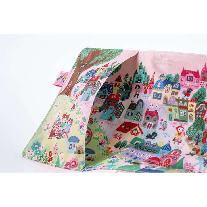 Hobonichi Techo 2027 - A5 Cover Only - Yumi Kitagishi: White Cat Village