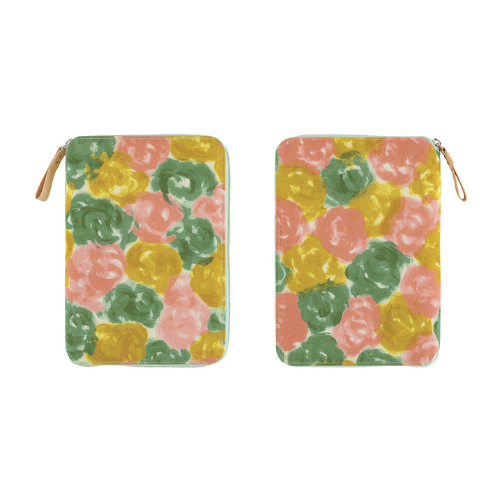 Hobonichi Techo 2027 - A5 Cover Only - mina perhonen: glass flower (Pink Mix)