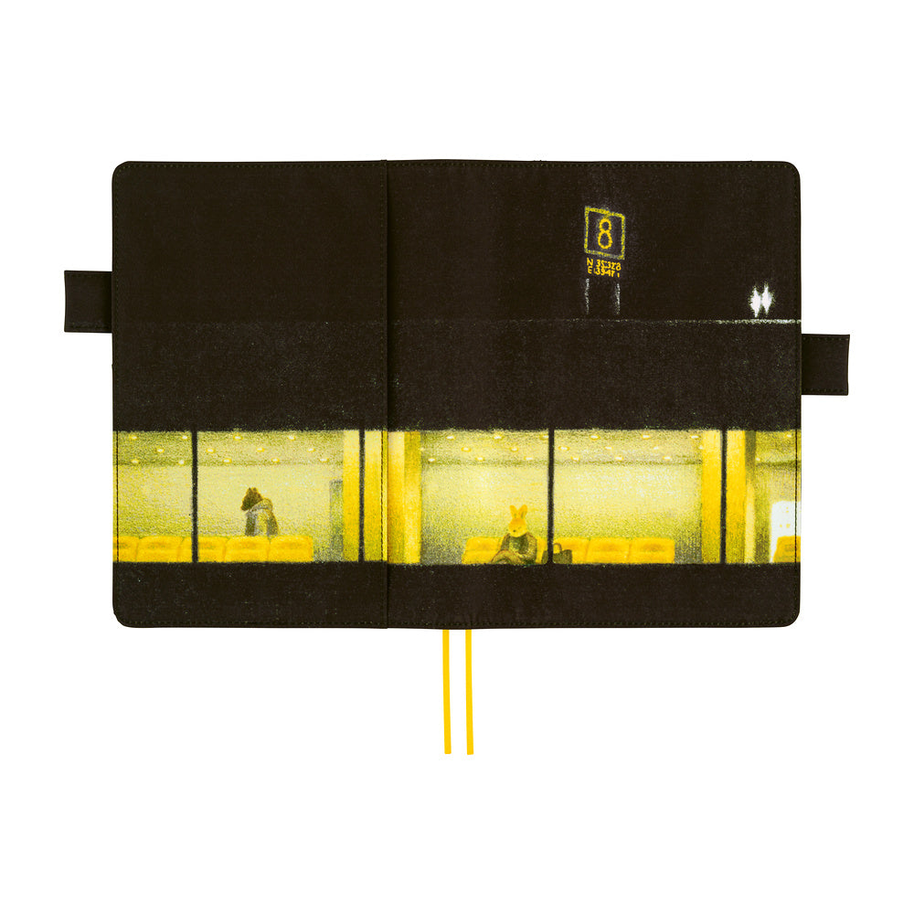 Hobonichi Techo 2027 - A5 Cover Only - Akiko Miyakoshi: An Airport at Night