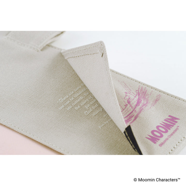 Hobonichi Techo 2027 - A5 Cover Only - Moomin: My Yard (Pink Gray)