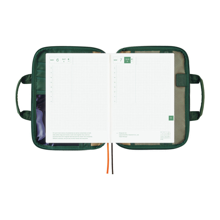Hobonichi Techo 2027 - A5 Cover Only - POTR: Stride (Evergreen)