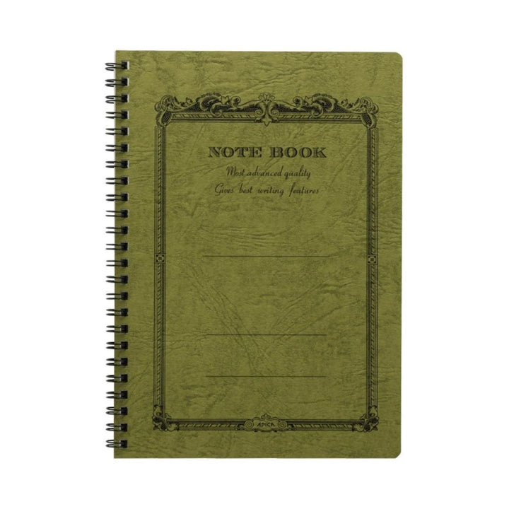 APICA - CD Twin Ring Notebook - B5 - Olive