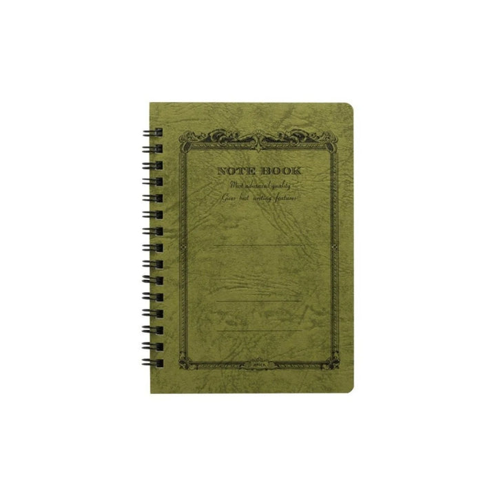 APICA - CD Twin Ring A6 Notebook - Olive
