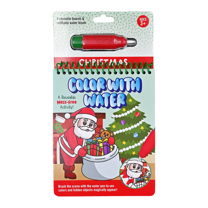 Peter Pauper Press - Colour With Water - Christmas