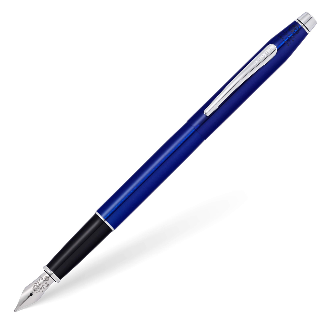 Cross - Classic Century - Fountain Pen - Translucent Blue Lacquer