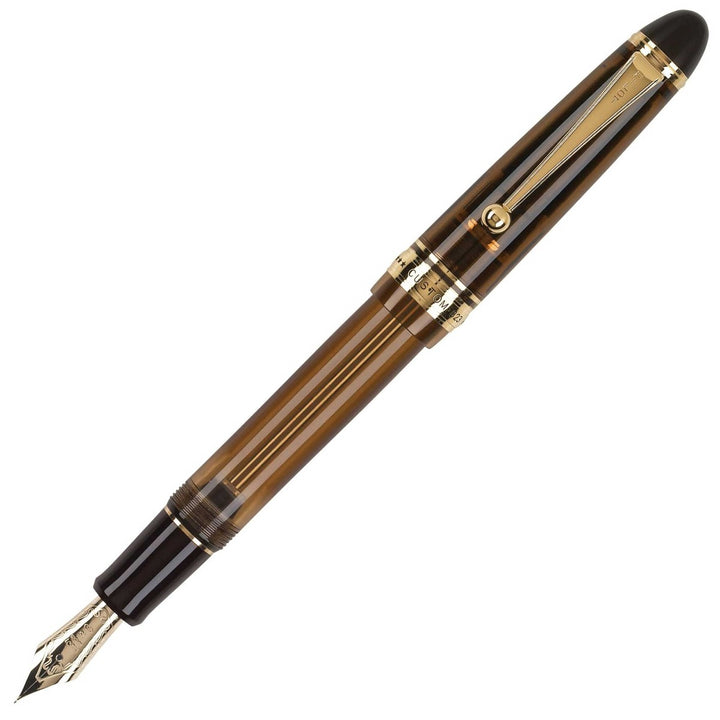PILOT - Custom 823 Fountain Pen Set - Amber Brown
