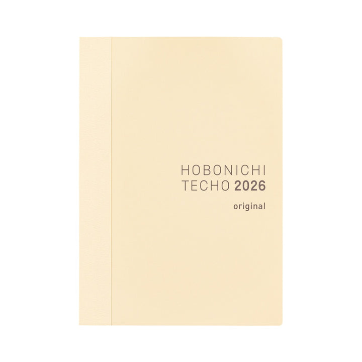 Hobonichi Techo 2026 - A6 Original Japanese Planner Book - 2026 January start (Monday start)