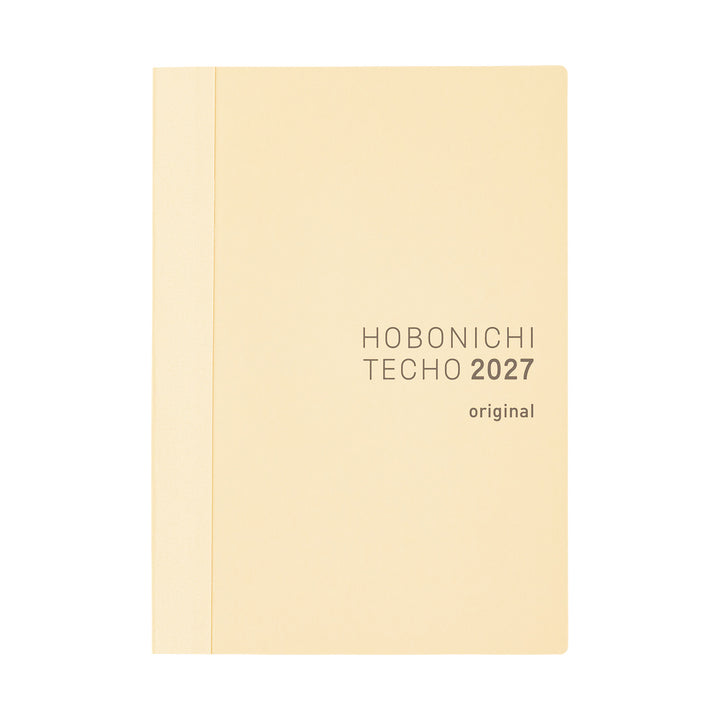 Hobonichi Techo 2027 - A6 Original Book - Japanese/Jan Start/Mon Start
