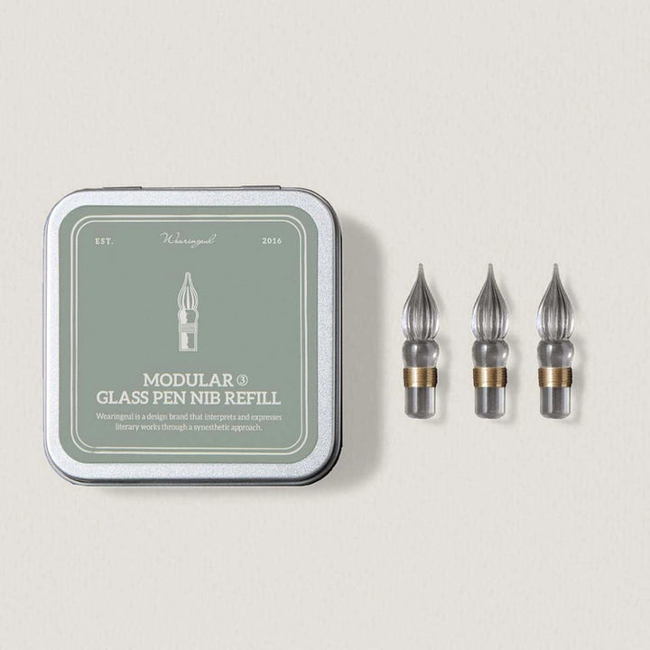 Wearingeul - Modular Glass Pen Nib Refill (Pack of 3)