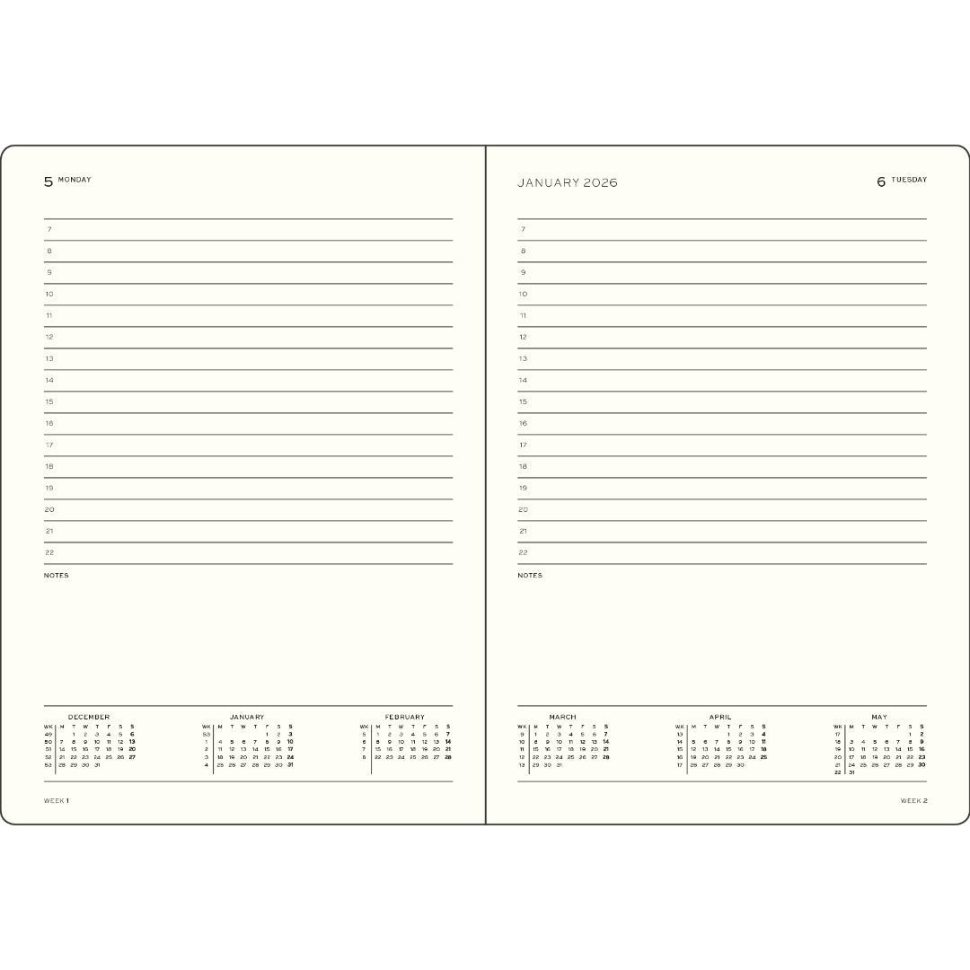Leuchtturm1917 - 2027 Daily Planner - A4+ Master