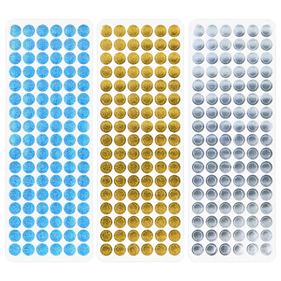 Peter Pauper Press - Sticker Set - Color Foil Dots