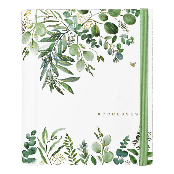 Peter Pauper Press - Large Address Book - Eucalyptus