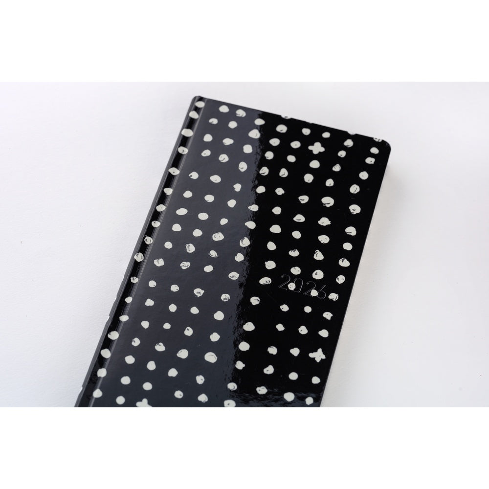 Hobonichi Techo 2026 - Weeks/Wallet Planner Book - Makoto Matsubayashi: Dot [English/Tall & Slim/Jan Start]