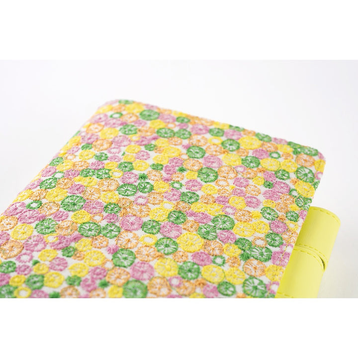 Hobonichi Techo 2026 - A6 Cover Only - mina perhonen: skyful (Yellow)