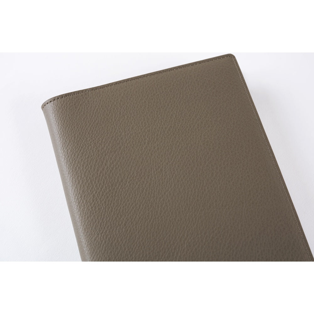 Hobonichi Techo 2026 - A5 Cover Only -  Leather: Taut (Gray & Light Blue)