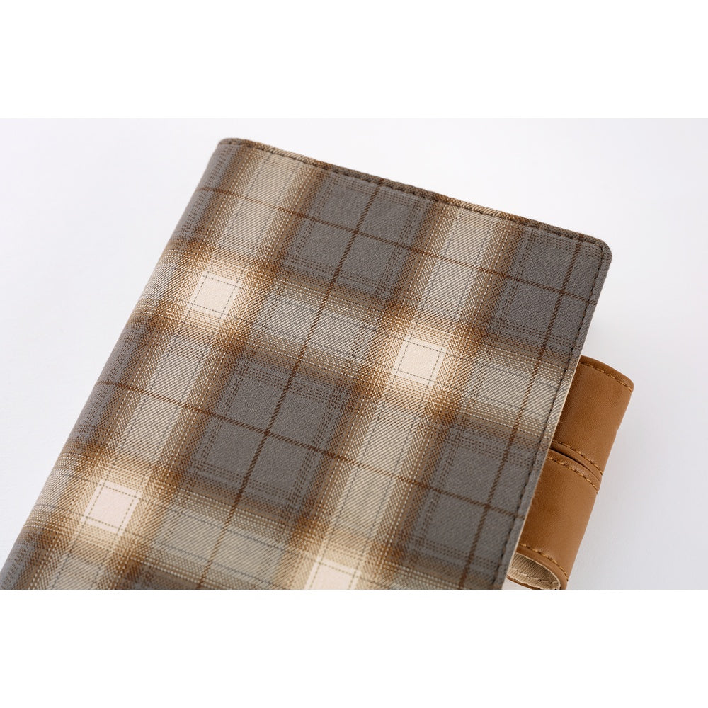 Hobonichi Techo 2026 - A6 Cover Only - Shirt Fabric: Foggy Plaid