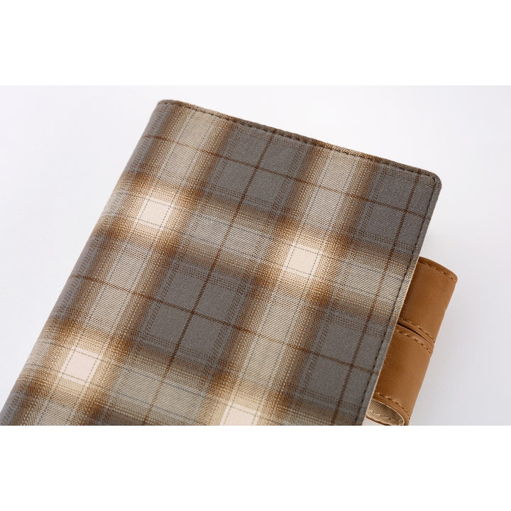 Hobonichi Techo 2026 - A6 Cover Only - Shirt Fabric: Foggy Plaid
