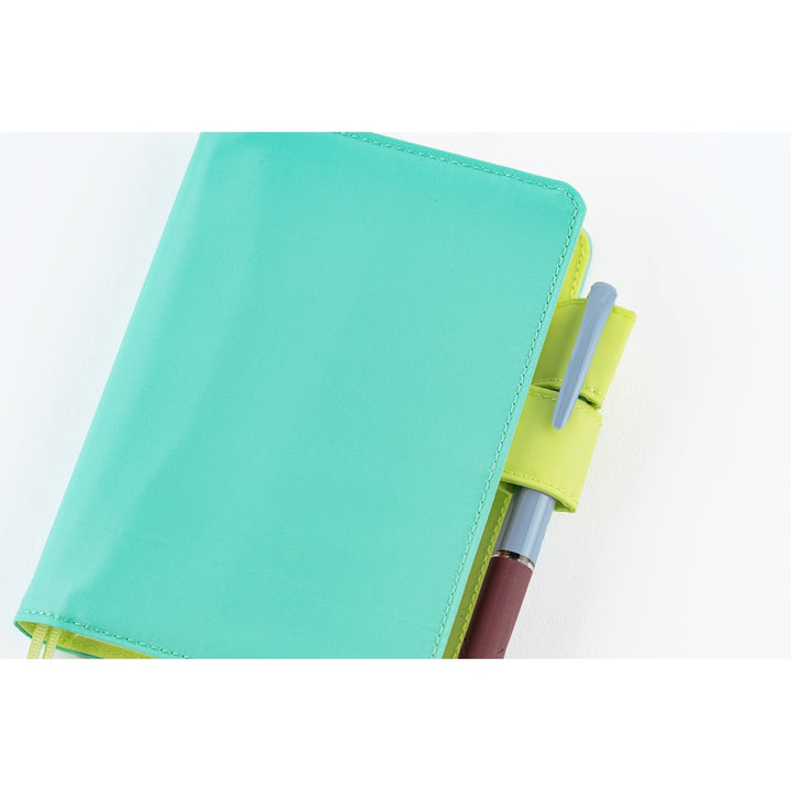 Hobonichi Techo 2026 - A6 Cover Only - Colors: Aqua Lime