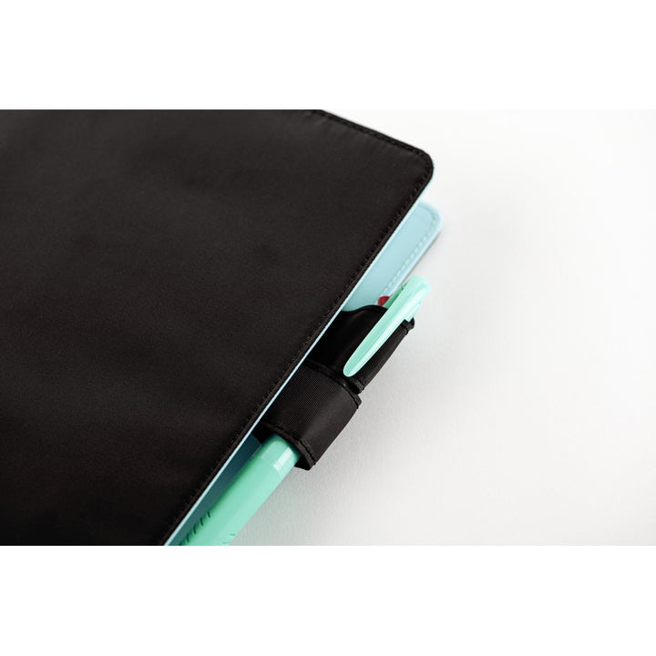 Hobonichi Techo 2026 - A5 Cover Only - Colors: Colors: Black x Clear Blue