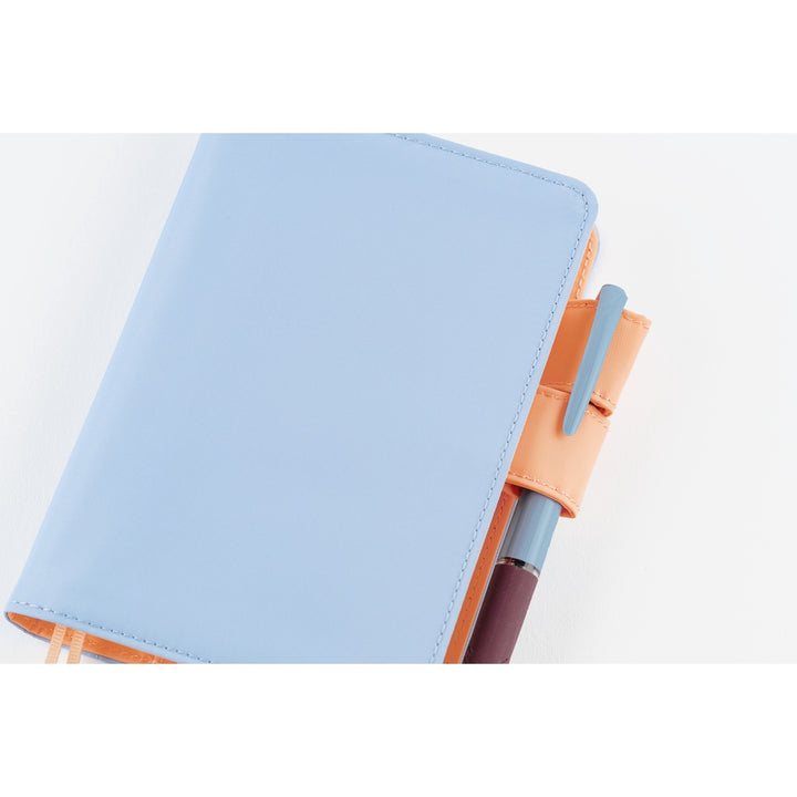 Hobonichi Techo 2026 - A6 Cover Only - Colors: Powder Blue Shell