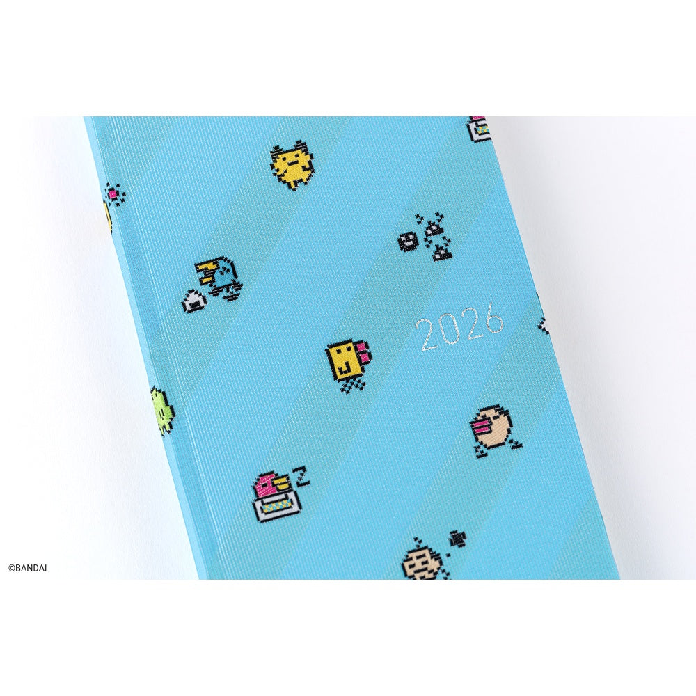 Hobonichi Techo 2026 - Weeks/Wallet Planner Book - Tamagotchi: Our Tamagotchi  [English/Tall & Slim/Jan Start]