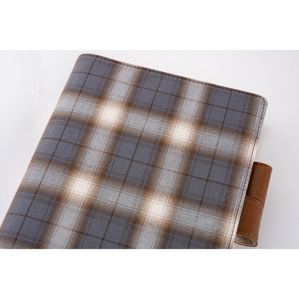 Hobonichi Techo 2026 - A5 Cover Only - Shirt Fabric: Foggy Plaid