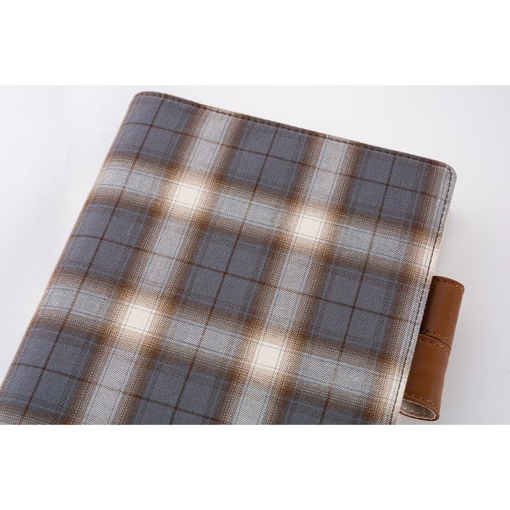 Hobonichi Techo 2026 - A5 Cover Only - Shirt Fabric: Foggy Plaid