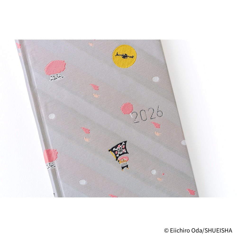 Hobonichi Techo 2026 - Weeks/Wallet Planner Book - ONE PIECE magazine: Hiriluk’s Cherry Blossoms [English/Tall & Slim/Jan Start]
