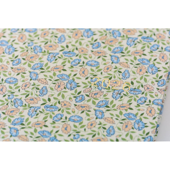 Hobonichi Techo 2026 - Cousin A5 HON Planner Book - Liberty Fabrics: Sasha Kiora - English/January Start/Monday Start