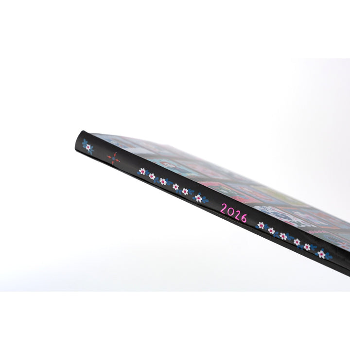 Hobonichi Techo 2026 - Weeks/Wallet Planner Book - Yumi Kitagishi: White Cat’s Daily Life [English/Tall & Slim/Jan Start]