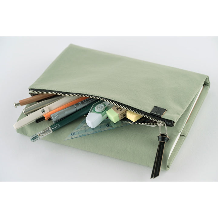 Hobonichi Techo 2026 - A5 Cover Only - Tragen: Oakmoss