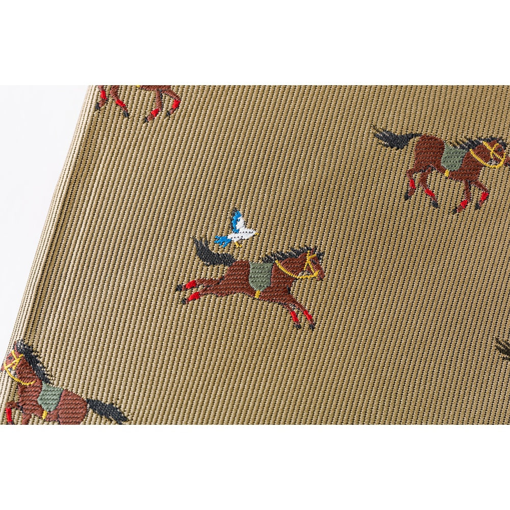 Hobonichi Techo 2026 -  Original (A6) HON Planner Book - Bow & Tie: Galloping Horses - English/January Start/Monday Start