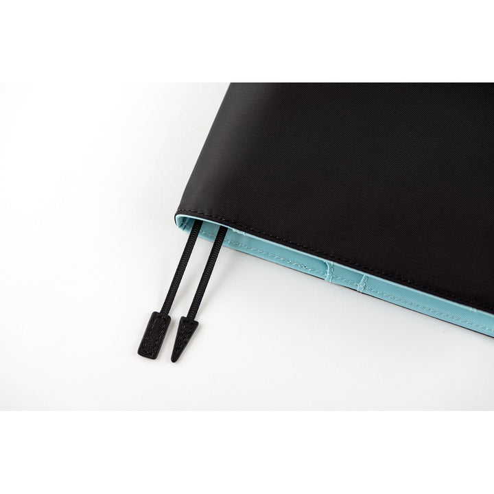 Hobonichi Techo 2026 - A5 Cover Only - Colors: Colors: Black x Clear Blue