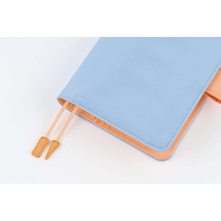 Hobonichi Techo 2026 - A6 Cover Only - Colors: Powder Blue Shell