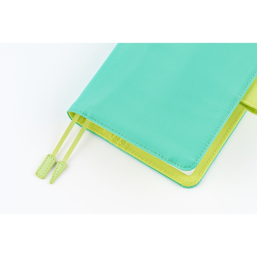 Hobonichi Techo 2026 - A6 Cover Only - Colors: Aqua Lime