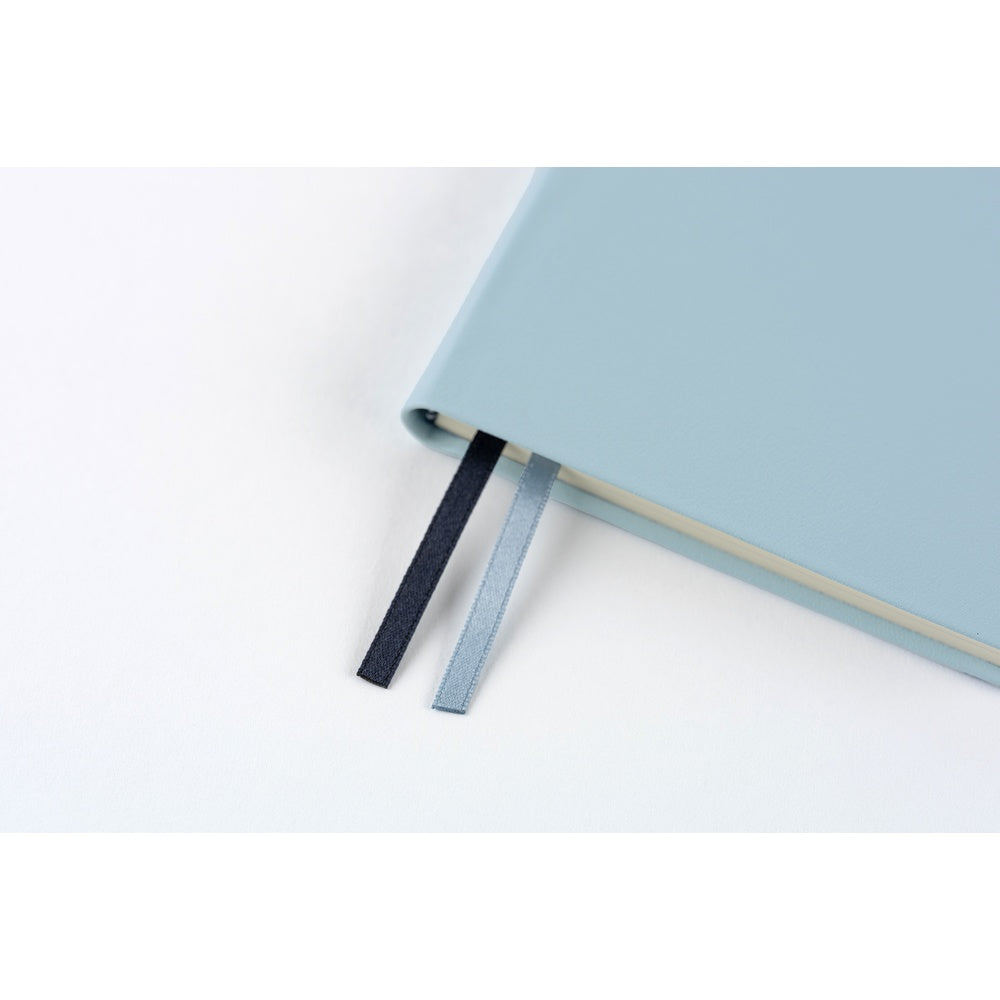 Hobonichi Techo 2026 - Weeks/Wallet Planner Book - Leather: Leather: Snow Blue [English/Tall & Slim/Jan Start] (Copy)