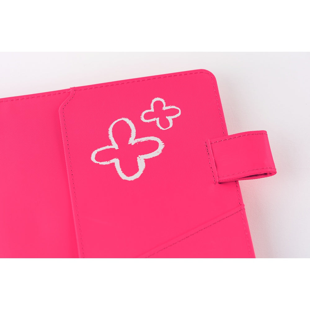 Hobonichi Techo 2026 - A5 Cover Only - Makoto Matsubayashi: Pink Flowers