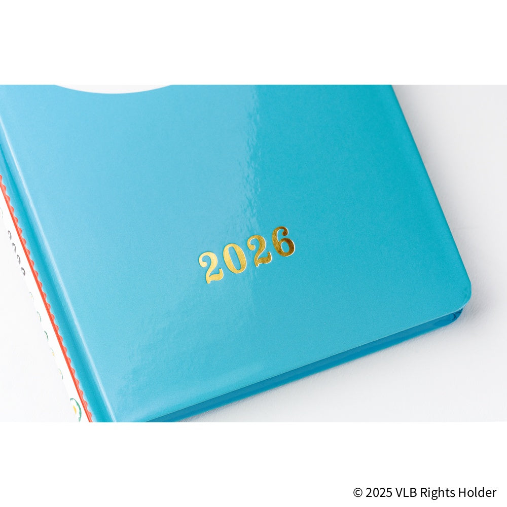 Hobonichi Techo 2026 - Weeks/Wallet Planner Book - Virginia Lee Burton: The Little House [English/Tall & Slim/Jan Start]