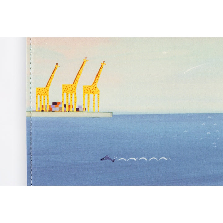 Hobonichi Techo 2026 - 5-Year Techo - A6 Cover Only - The Sea’s Dream at Dawn by Hiroko Kubota