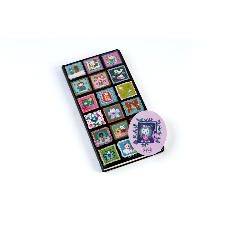 Hobonichi Techo 2026 - Weeks/Wallet Planner Book - Yumi Kitagishi: White Cat’s Daily Life [English/Tall & Slim/Jan Start]