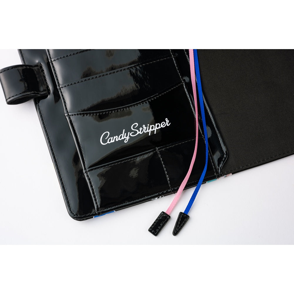 Hobonichi Techo 2026 - A5 Cover Only - Candy Stripper: Random Dog & Cat (Black)