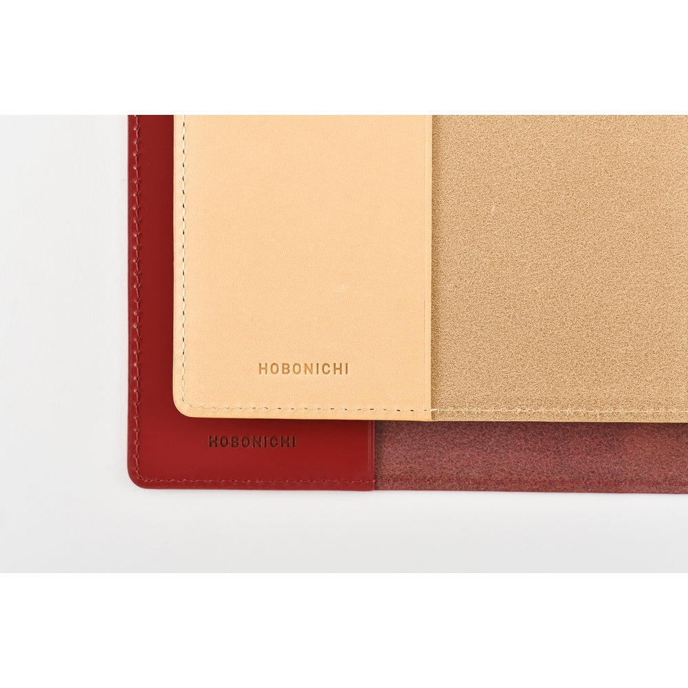 Hobonichi - A6 Cover for 5-Year Techo - Leather (Red)