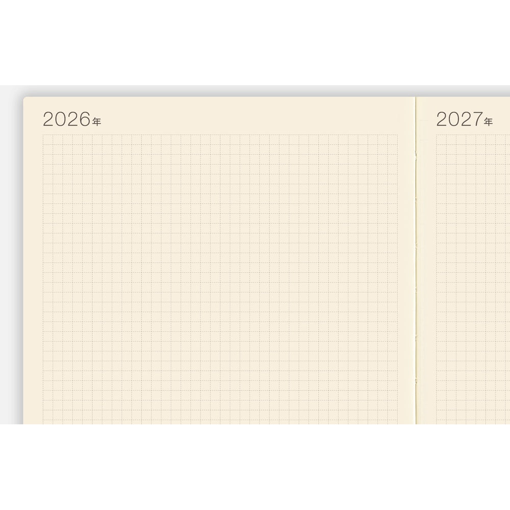 Hobonichi Techo 2026 - A5 Large Japanese - 5-Year Techo Planner Book (2026 - 2030)
