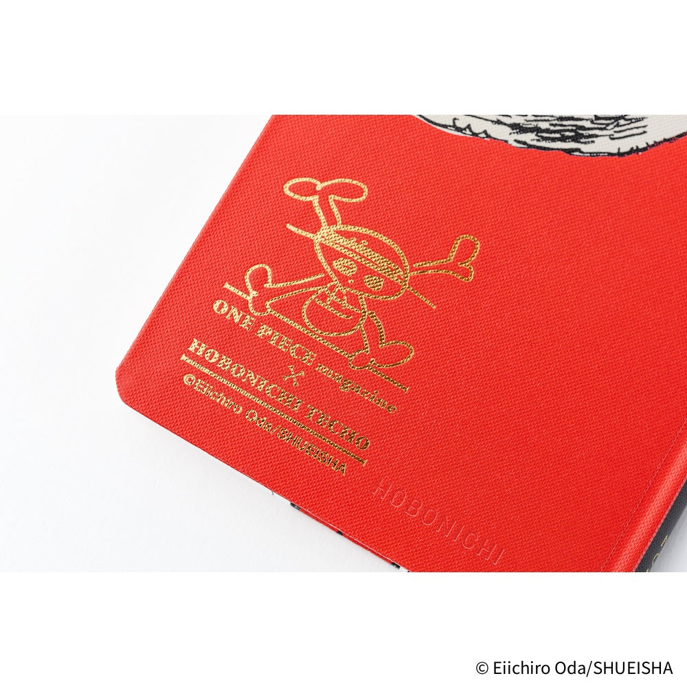 Hobonichi Techo 2026 - Weeks/Wallet Planner Book - ONE PIECE magazine: Straw Hat Luffy (Red) [English/Tall & Slim/Jan Start]