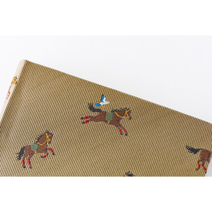 Hobonichi Techo 2026 - Weeks/Wallet Planner Book - Bow & Tie: Galloping Horses [English/Tall & Slim/Jan Start]